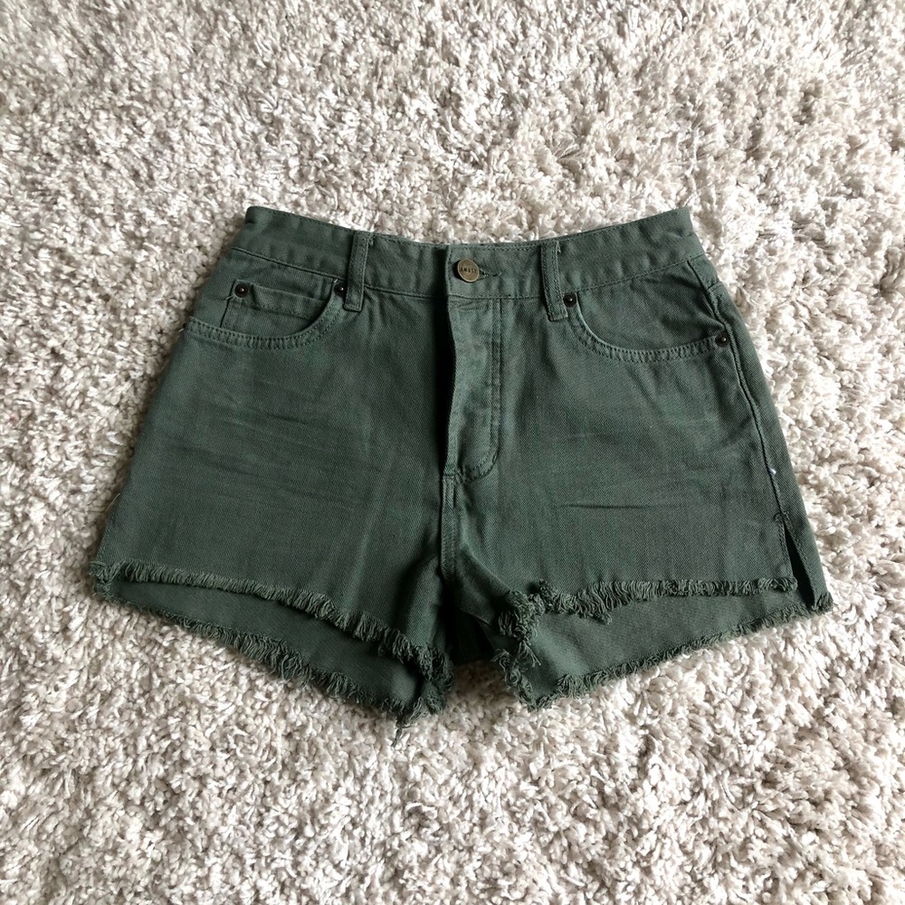 Amuse Society Cutoff Denim Shorts